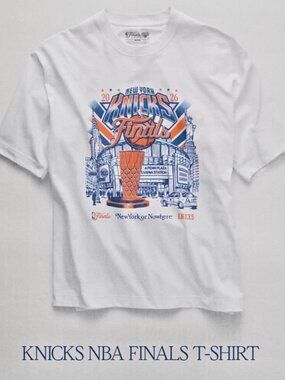 Limited New York or Nowhere (NYON) x New York Knicks 2026 Finals t-shirt S NEW